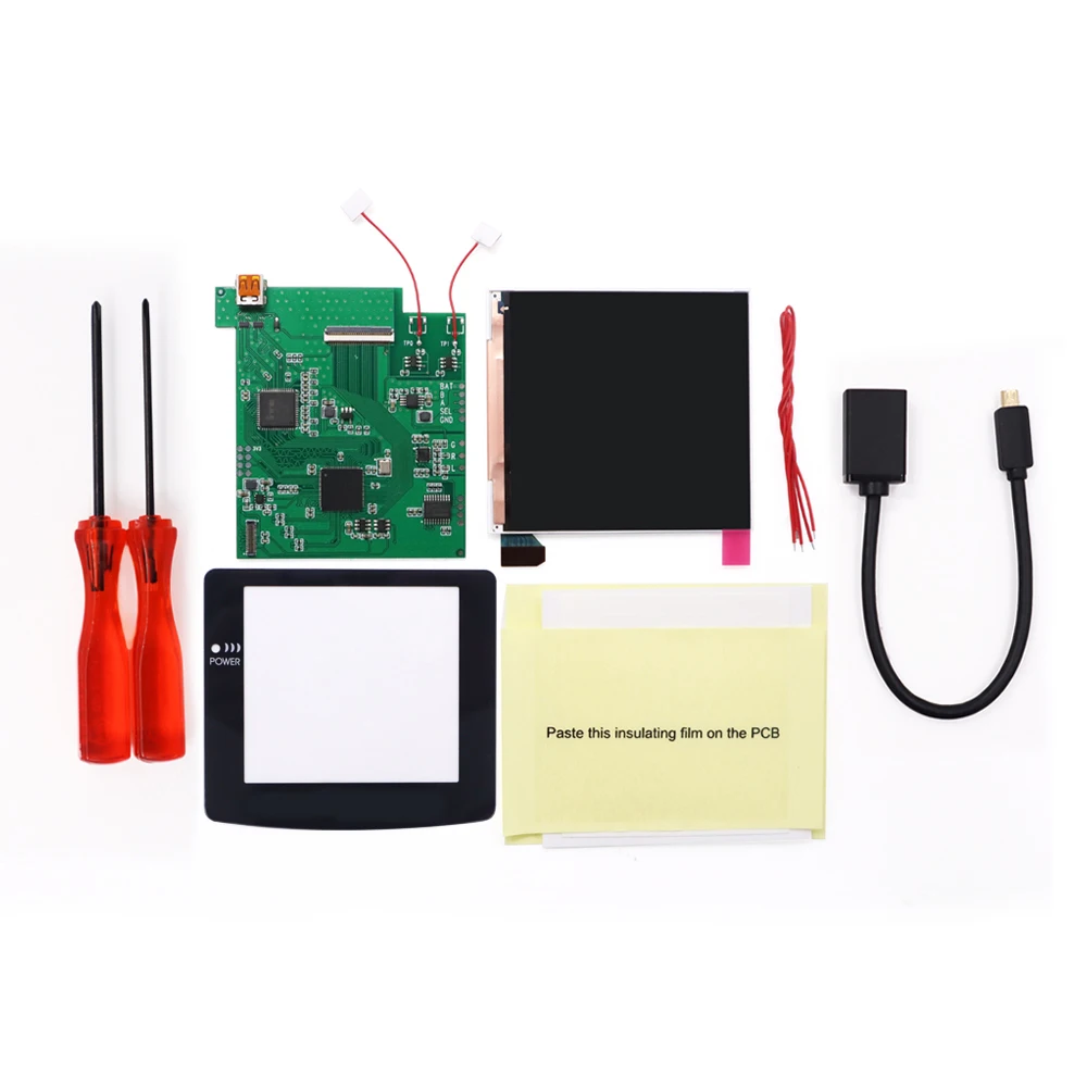 Q5 HDMI IPS LCD-экран с подсветкой для GBC, мод для вывода изображения на ретро-телевизор, совместимый с Game Boy Color (art.: 3920da4f36d04) - 3920da4f36d04