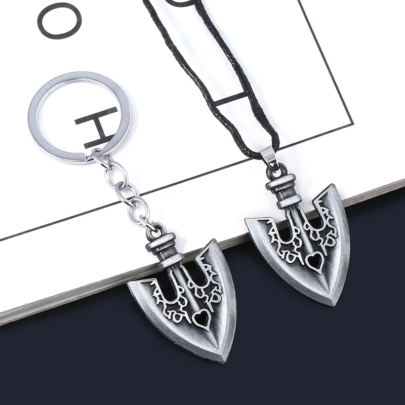 

Anime JOJOS Bizarre Adventure Killer Queen Arrow Necklaces Crazy Higashikata Josuke Kira Yoshikage Pendant Necklace Gift