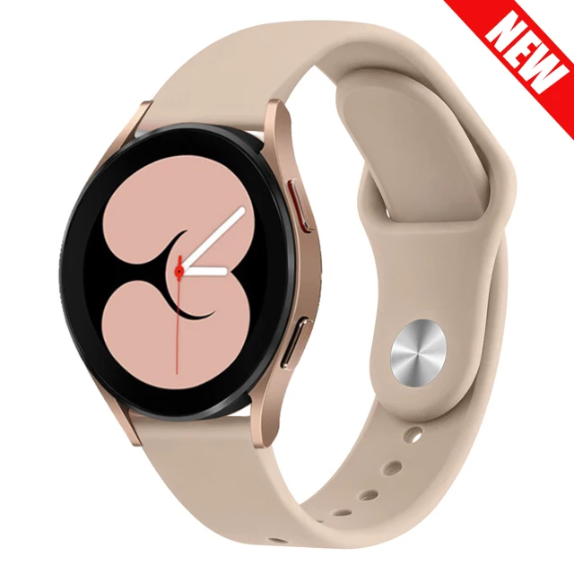 Силиконовый ремешок 20/22 мм для Samsung Galaxy watch 7/6/5 Pro/4/Active 2/correa Gear S3 браслет Huawei GT