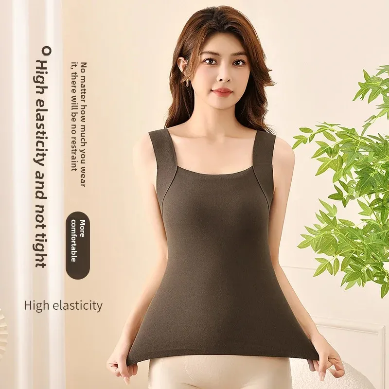 Осень/зима новый теплый жилет интегрированная нагрудная накладка без рукавов