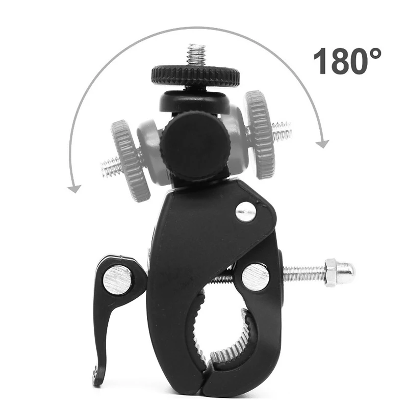 

Для DJI Action 2 велосипед мотоцикл руль зажим Крепление Штатив Адаптер крепление для GoPro Hero 10 9 8 7 Insta360 One R X X2