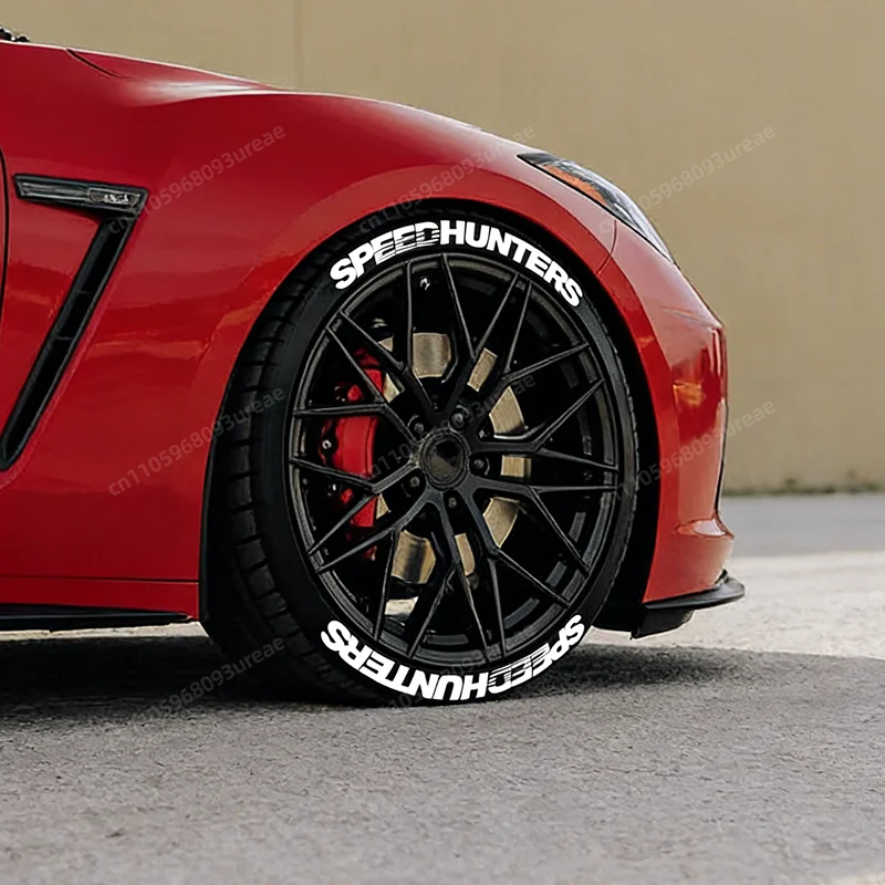Набор из 8 шт. наклеек SPEEDHUNTERS на колеса автомобиля, универсальные 3D-наклейки из ПВХ для тюнинга авто, декор для шин (art.: 3920da64eae01) - 3920da64eae01