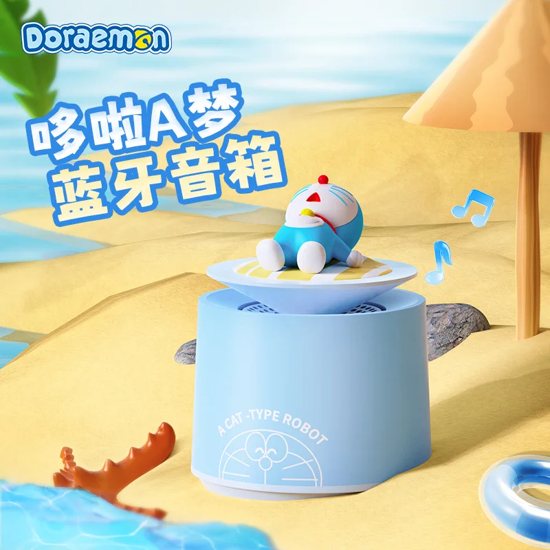 

Kawaii Doraemon Bluetooth-Колонка летняя стильная Bluetooth-Колонка Мини Портативная мультяшная Творческая настольная декоративная маленькая колонка