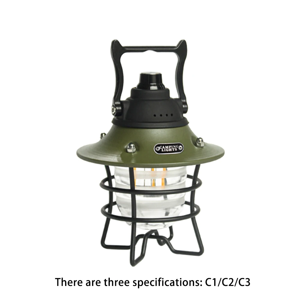 

Led Hanging Tent Light Flashlight USB Rechargeable Dimming Lantern Camping Outdoors Lightweight Night Lights type1