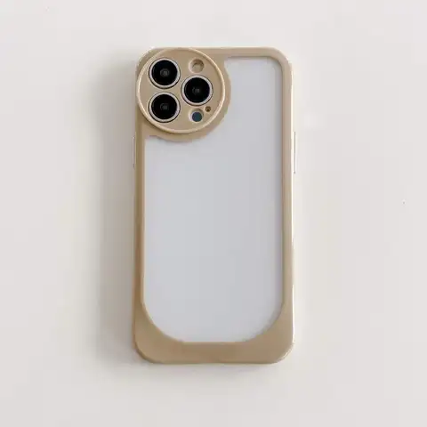Роскошный Прозрачный ударопрочный глянцевый чехол из ТПУ с защитой от нагрева для телефона iPhone 11 12 13 14 Pro Max 14 Plus, кожаный чехол