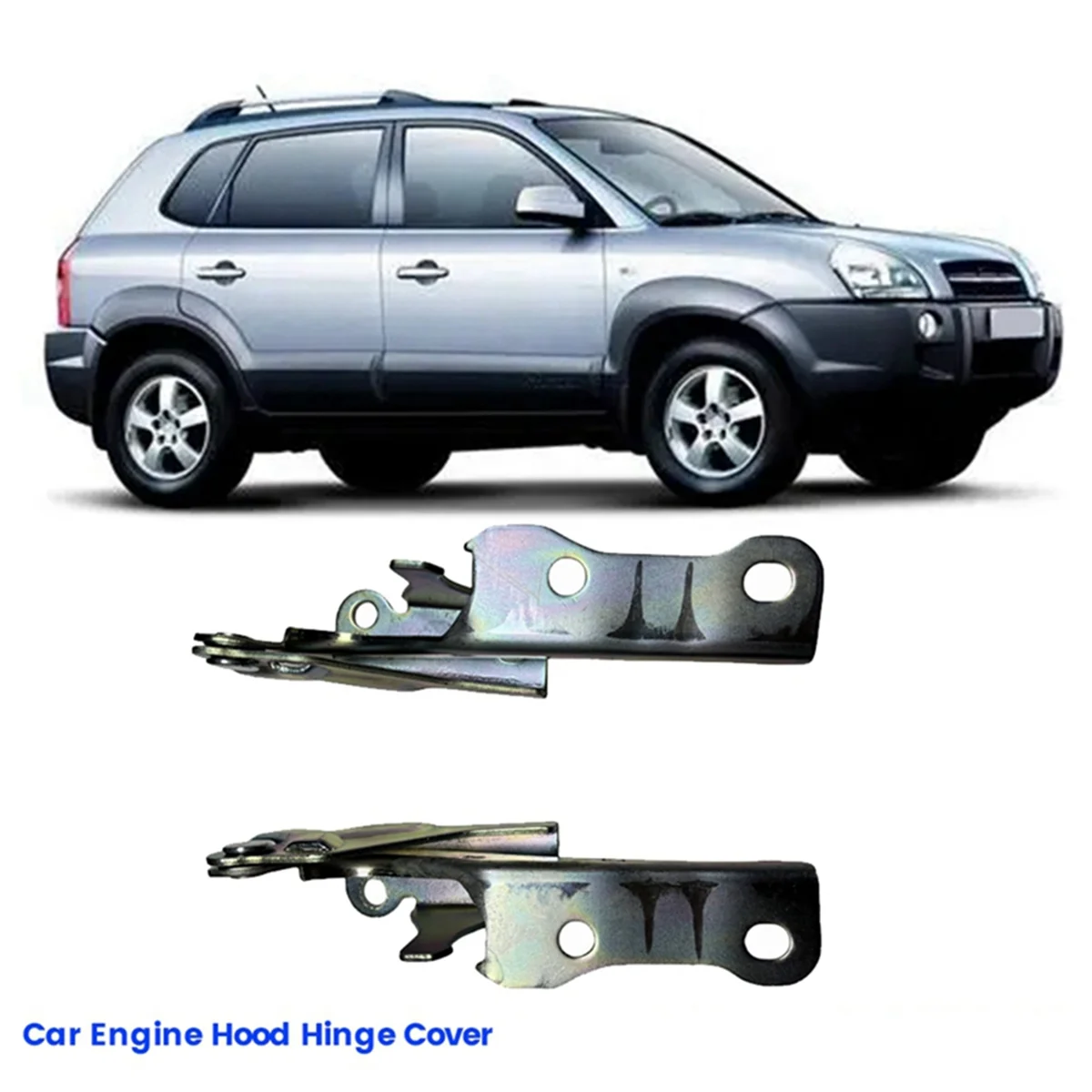 1 пара шарниров капота и пассажирской стороны 79110-2E000 79120-2E000 для Hyundai Tucson (JM) 2004-2010