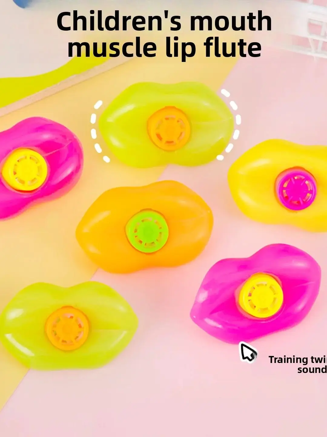 

Детские пластиковые свистки набор из 10 штук