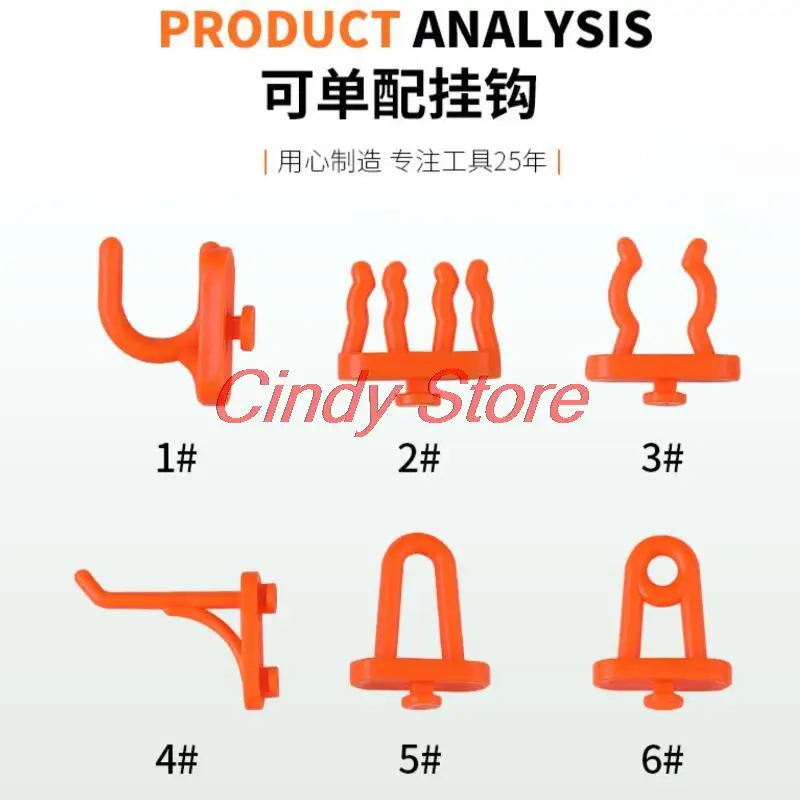 

Настенный аппаратный инструмент, подвесная доска с отверстиями, крючок, стеллаж для гаражного блока, органайзер для инструментов