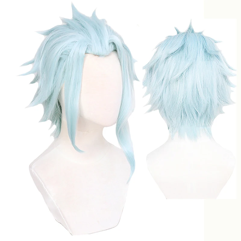 

Game Genshin Impact Fatui, докторский парик, синтетические волосы, аксессуары для парика