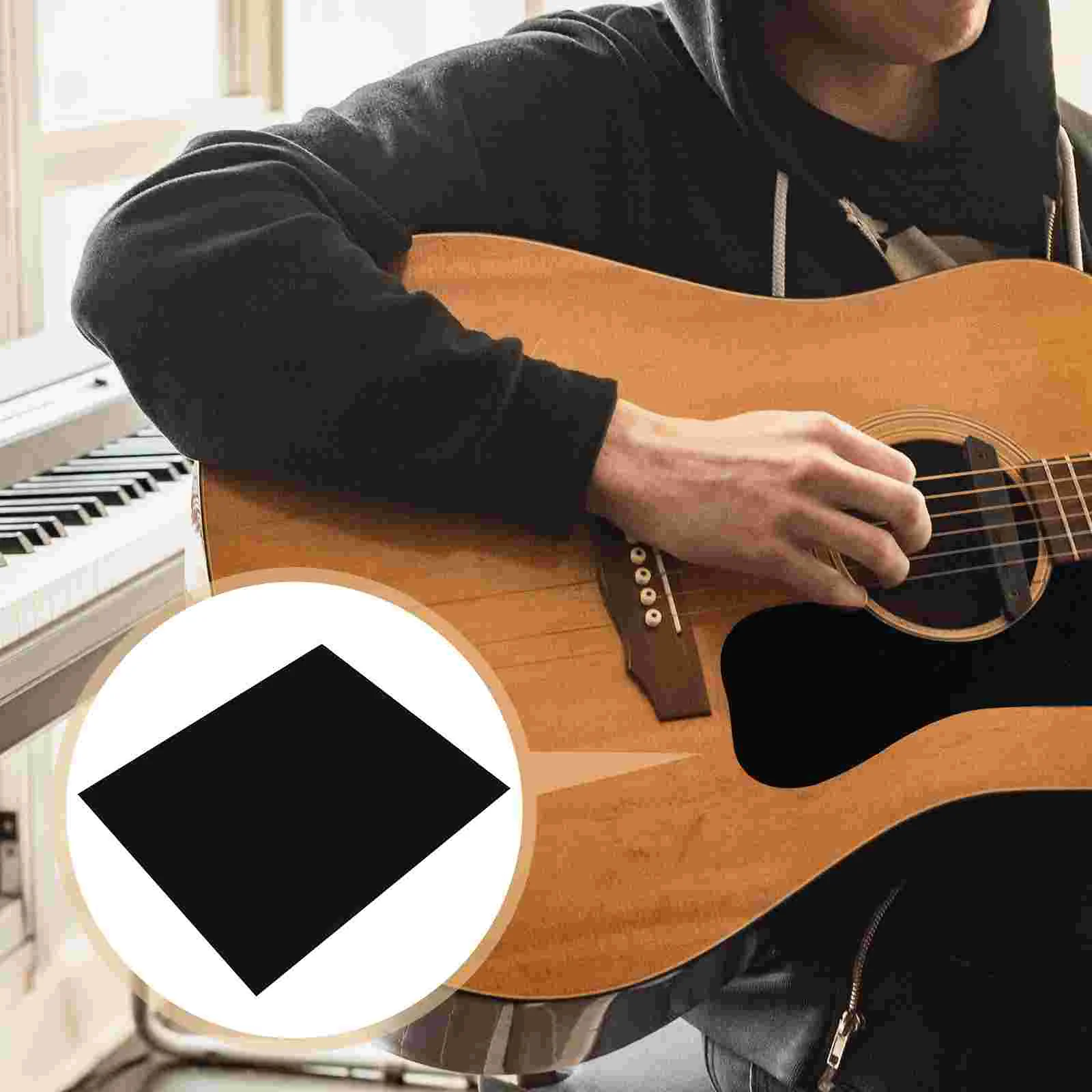 

Acoustic Guitar Pickguard Board-protection Sticker Bass Picks Celluloid (partial Material Is PVC) Electric Parts