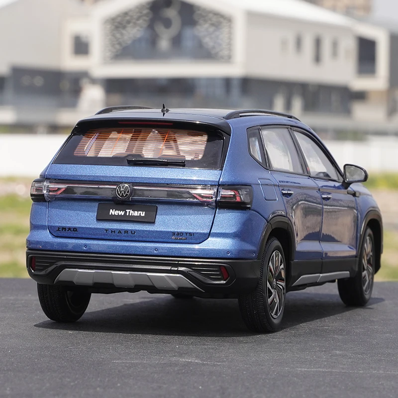 1:18 VW Tharu 2023 внедорожник модель автомобиля из сплава литая под давлением