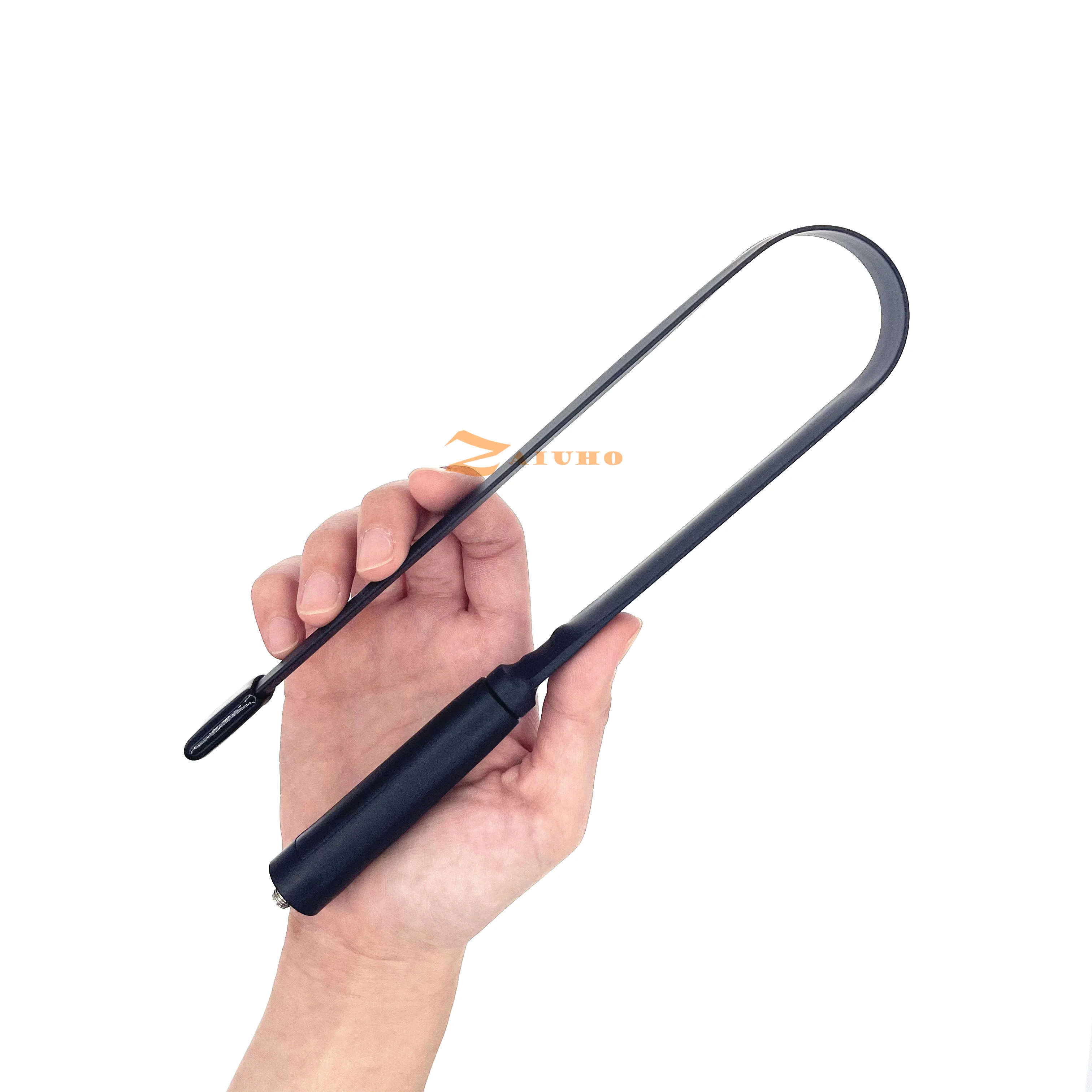 new tactical sma f foldable antenna vhf uhf walkie talkie baofeng uv 5r 82 9r plus antenna bf 888s for cs hunting fighting free global shipping