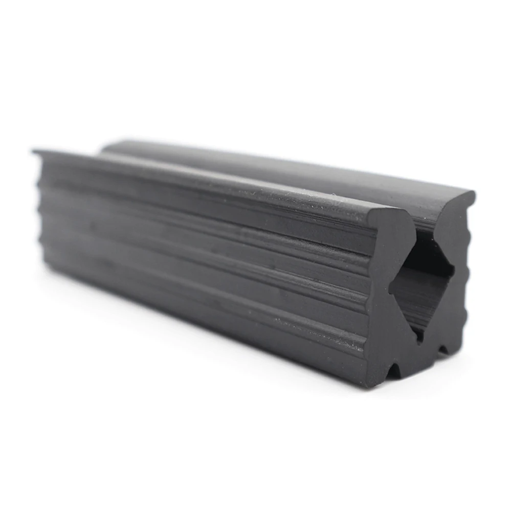 

For Golf Vice Rubber Clamps Clips Parts Protect Protection Repairs Rubber 3pcs Vice 8.8*2.3*2.4cm Black Clamps