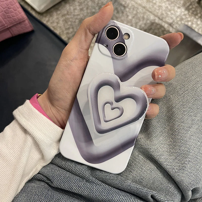 Мягкий чехол для iPhone совместим с моделями 12 11 13 pro XR x XS max 7 8 plus серый Япония Корея -