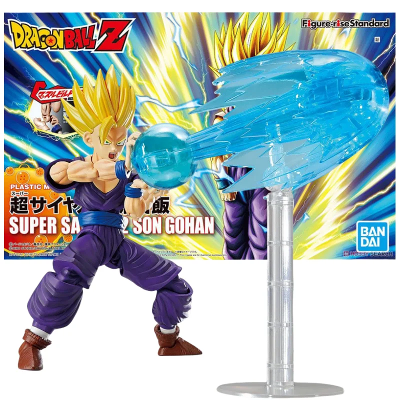 Фото Фигурка Bandai-Rise, аниме-фигурка Dragon Ball Z Son Gohan Super Saiyan 2, сборная модель, украшения, экшн-фигурки, игрушки, подарки №1