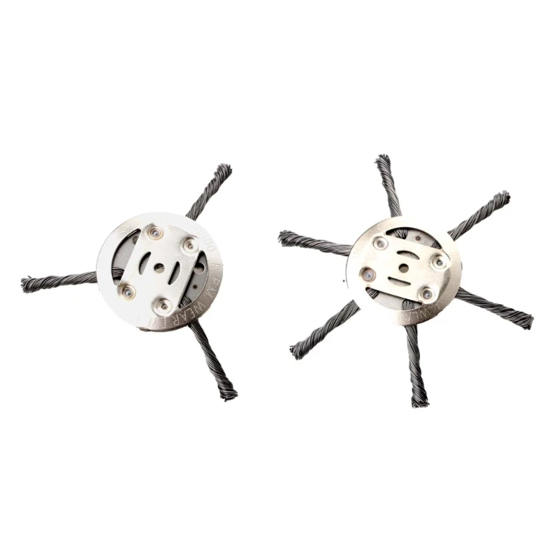 

Steel Wire Grass Trimmer for Head Rounded Edge Weed Trimmer Lawn Mower Grass Cutter