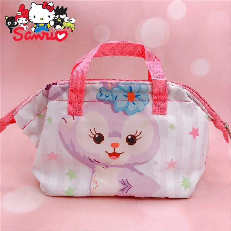 

Sanrio Melody Lunch Box Bag Aluminum Foil Thick Collection Hand Holding Creative Fresh Insulation Carrying Insulation Bento Bag