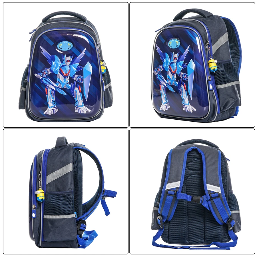 School Bags For Boys Cartoon 3D Orthopedic Backpack Children Fashion SchoolBag Kids Satchel Knapsack Mochila