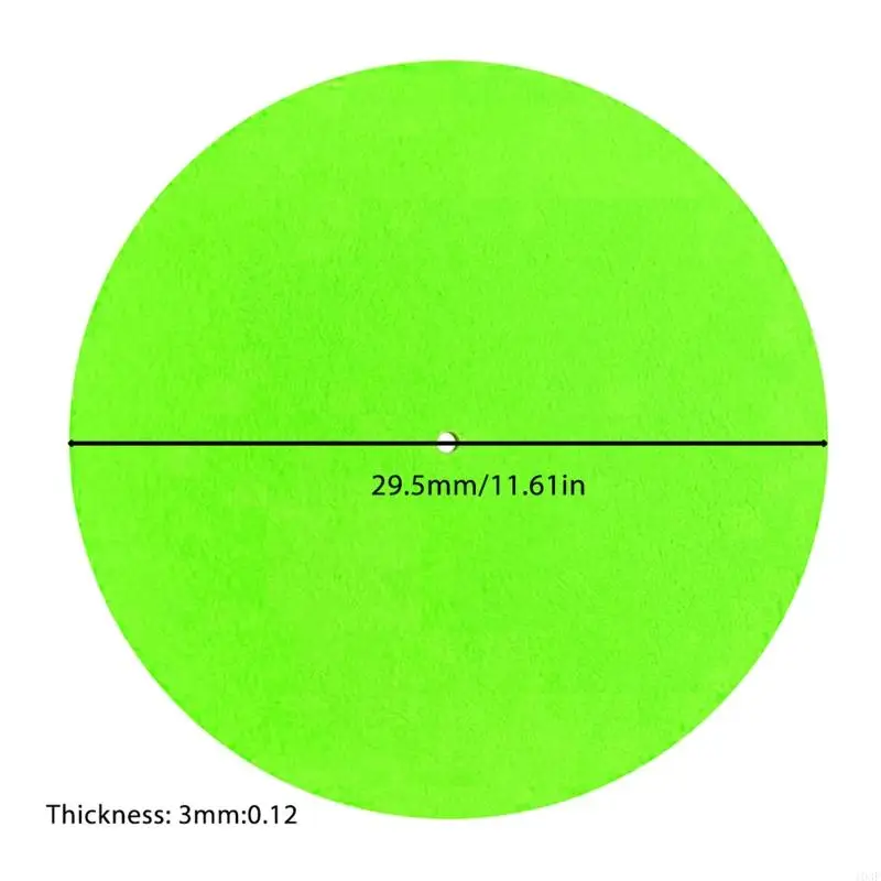 Well Record Pad Antistatic для LP-винилового коврика Slipmat