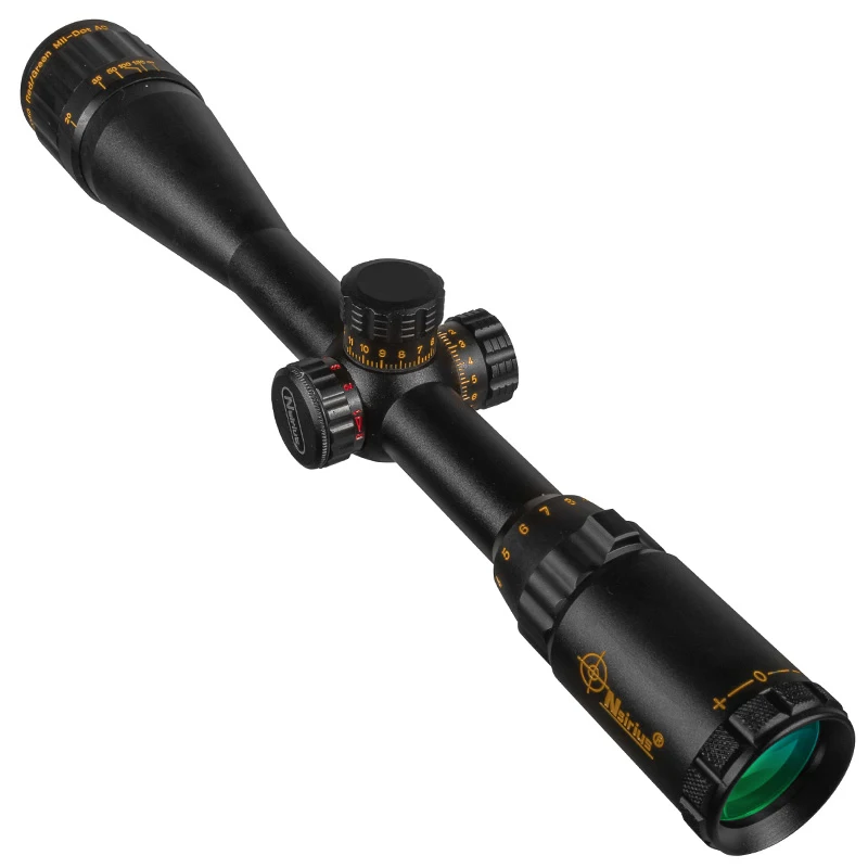 Оптический прицел NSIRIUS 4-16X40 AO тактический красный и зеленый светящийся для