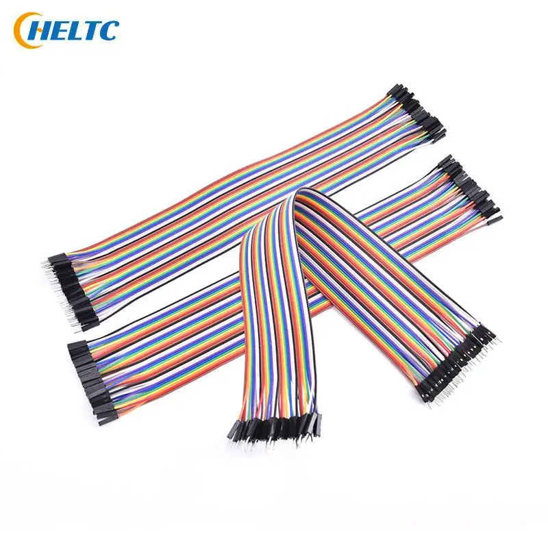 

40pcs/lot Jumper Line 30CM 40 Pin Jumper Line Wire Male To Male Female To Male Female Cable Cord