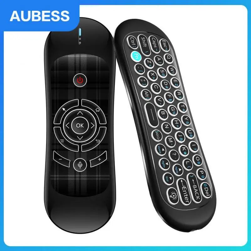

Voice Assistant Remote Control Keyboard 300mah Motion Sense Wireless Air Mouse Backlight For Android Tv Box Touchpad