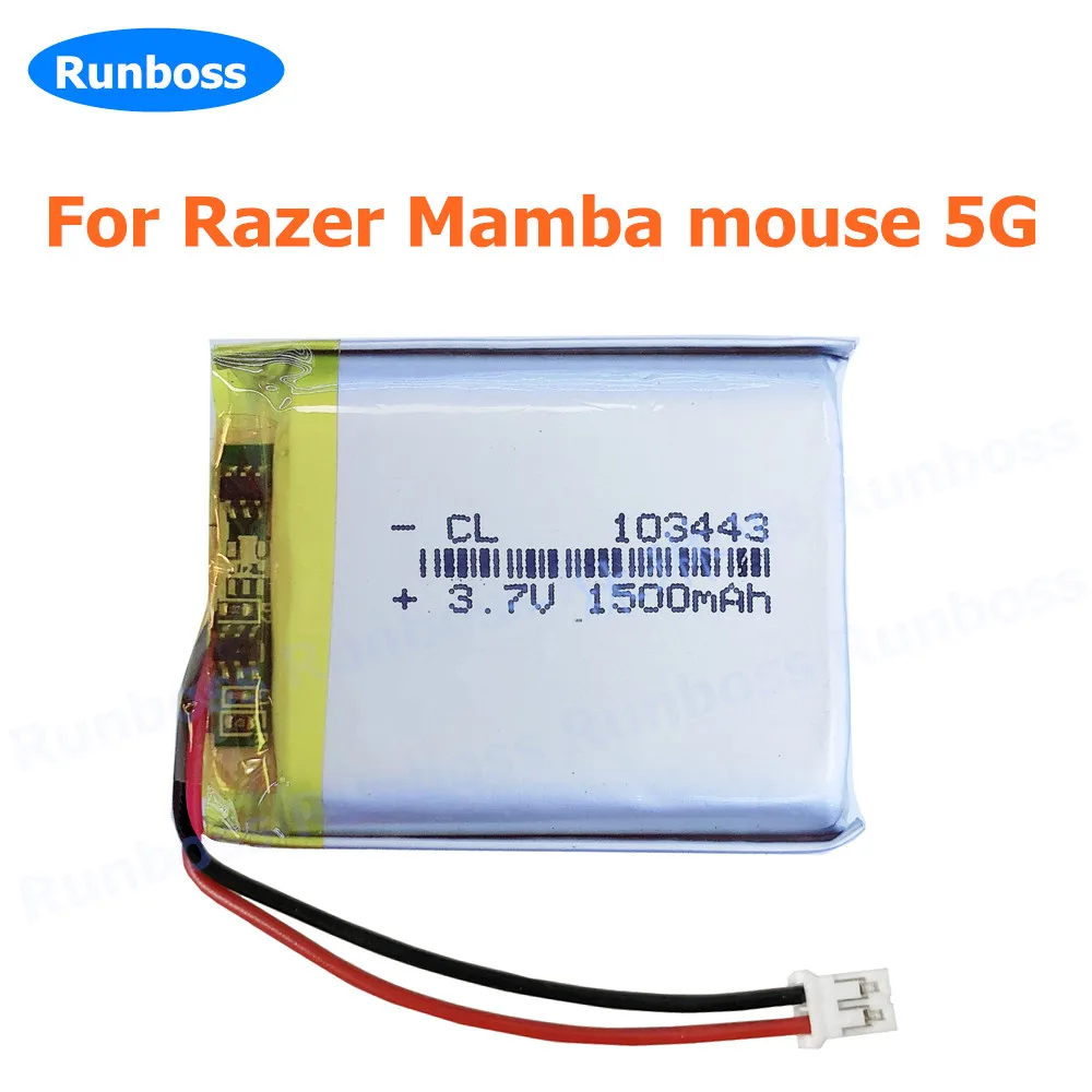 Аккумулятор для мыши Razer Mamba Cobra RGB 3 7 В 1500 мАч