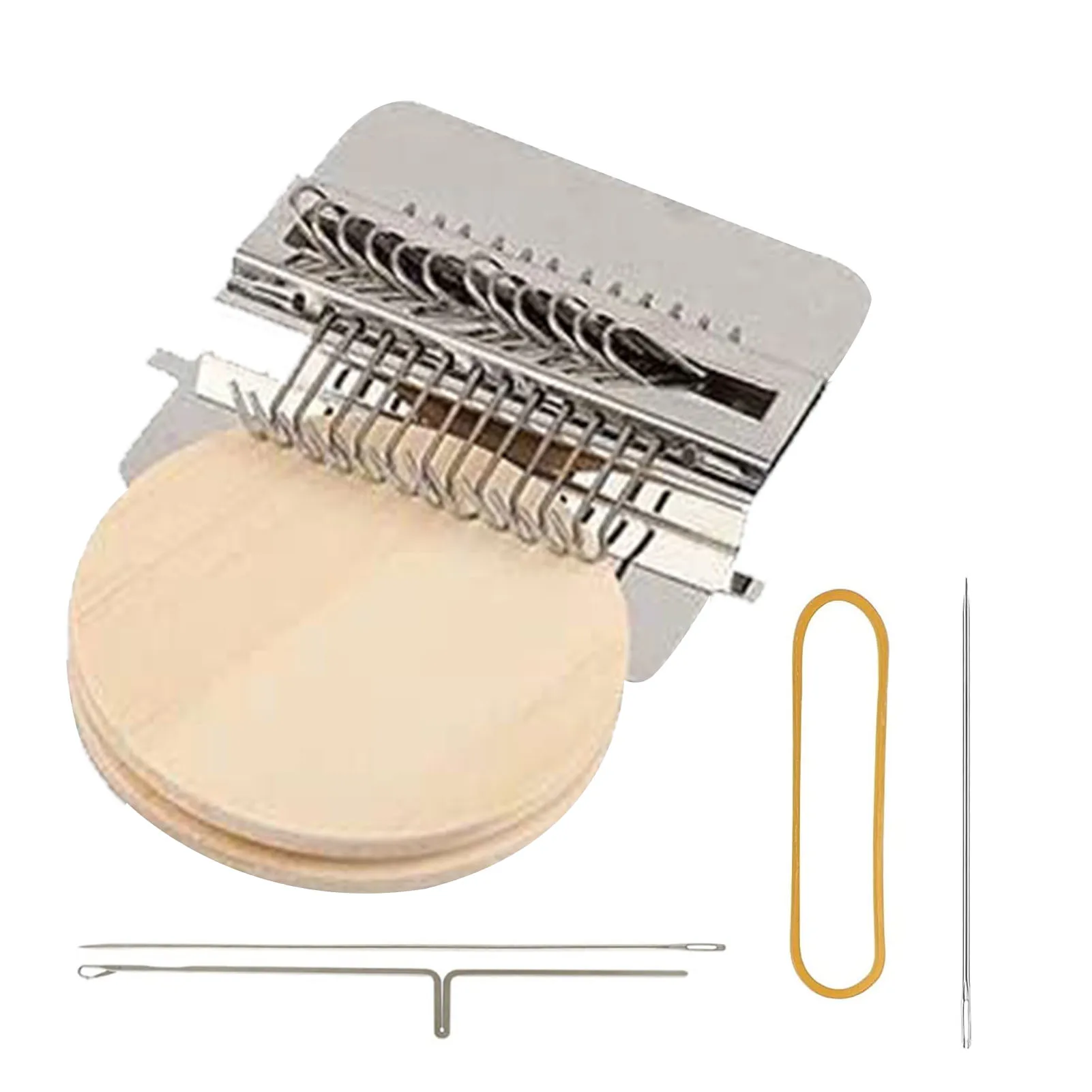 

Darning Mini Loom Machine Small Loom Darning Machine Loom Mini Weaving Loom Handcraft DIY Mending Repair Tool Portable Household