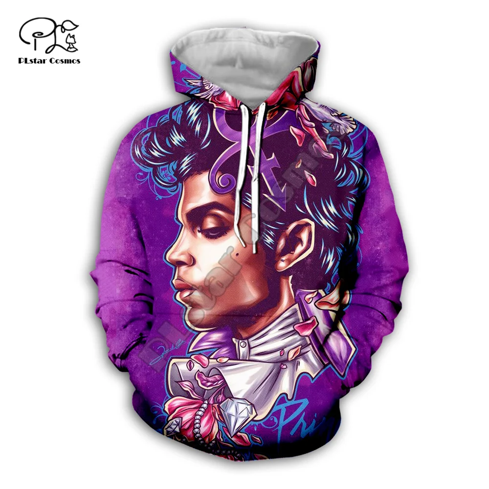 

Popular Legend Singer Prince Rogers Nelson Purple Rain 3DPrint Men/Women Harajuku Streetwear Casual Funny Jacket Zip Hoodies X4