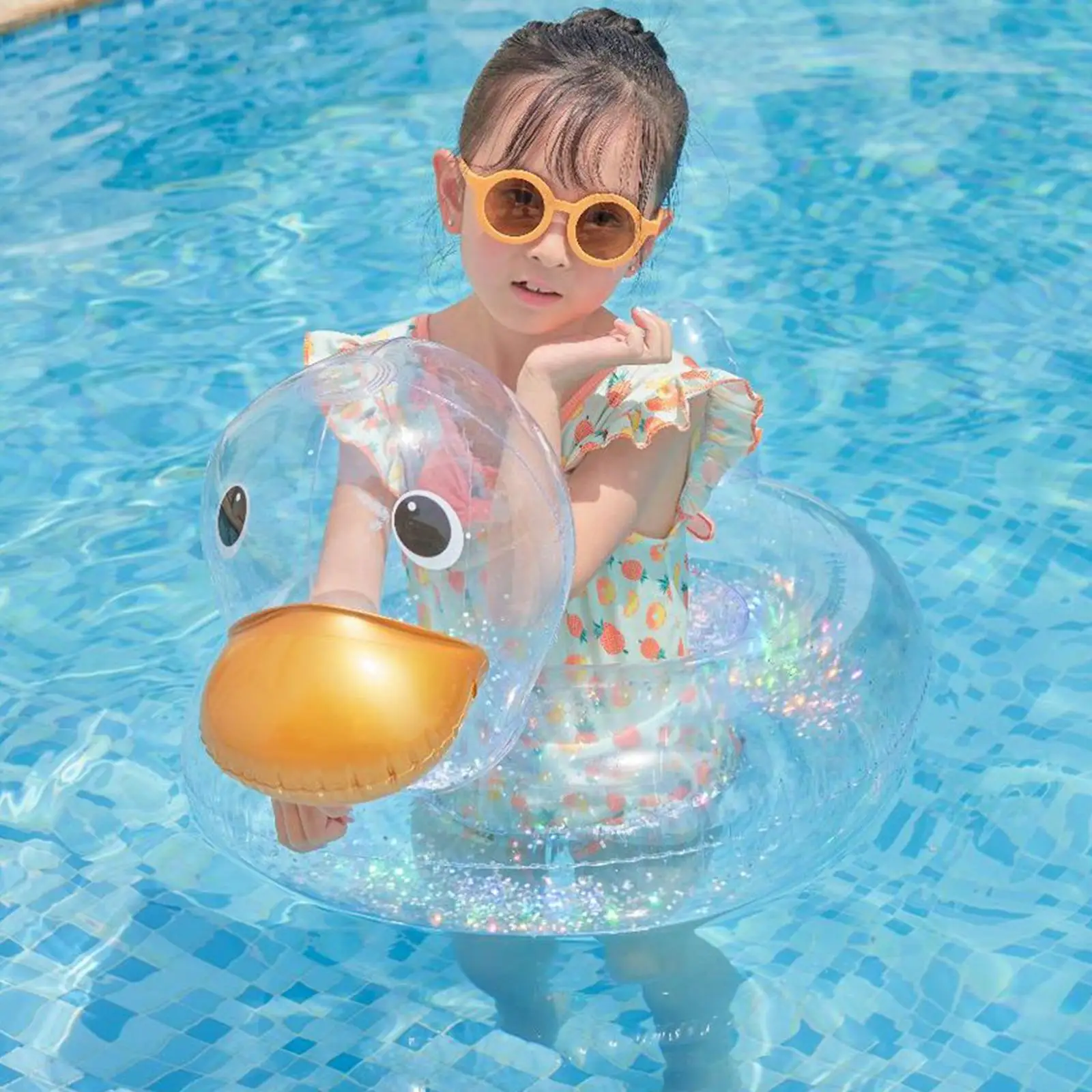 

Duck Inflatable Swimming Float Ring Baby Infant Float Pool Swimming Ring for Water Babies Floaty Trainer Kid Boy Girls