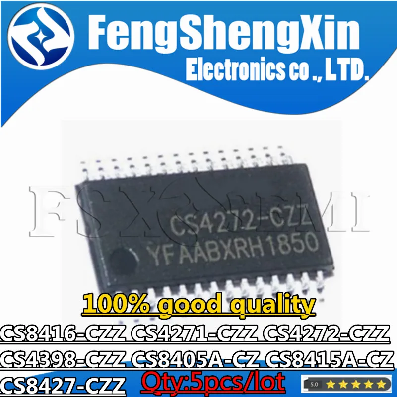 5 шт., CS8416 Φ CS4271, CS4272, Φ CS4398, CS8405A, Φ, TSSOP, IC