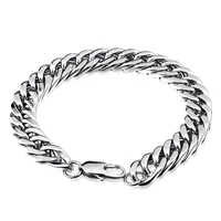 8 10 5mm mens bracelet stainless steel snake bone chain silvery bracelet mens and womens jewelry gifts