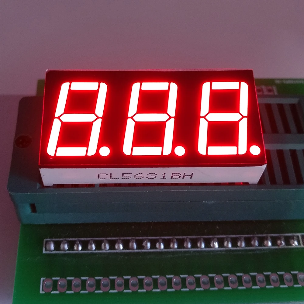 

VOSORON CL5631AH/CL5631BH цифровые светодиодные дисплеи 0,56", красный, 3 бита, 10 шт
