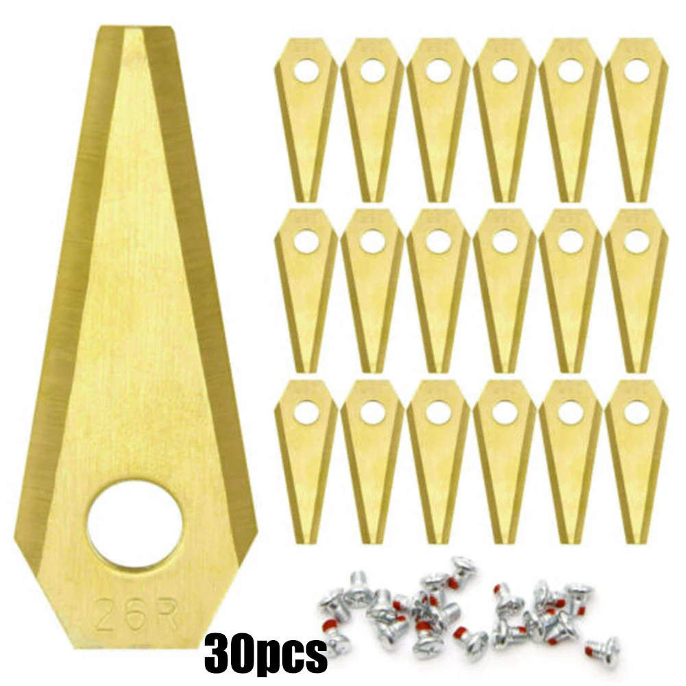 Сменные лезвия для роботизированной газонокосилки Bosch indgo 9/18/30 шт. сменные