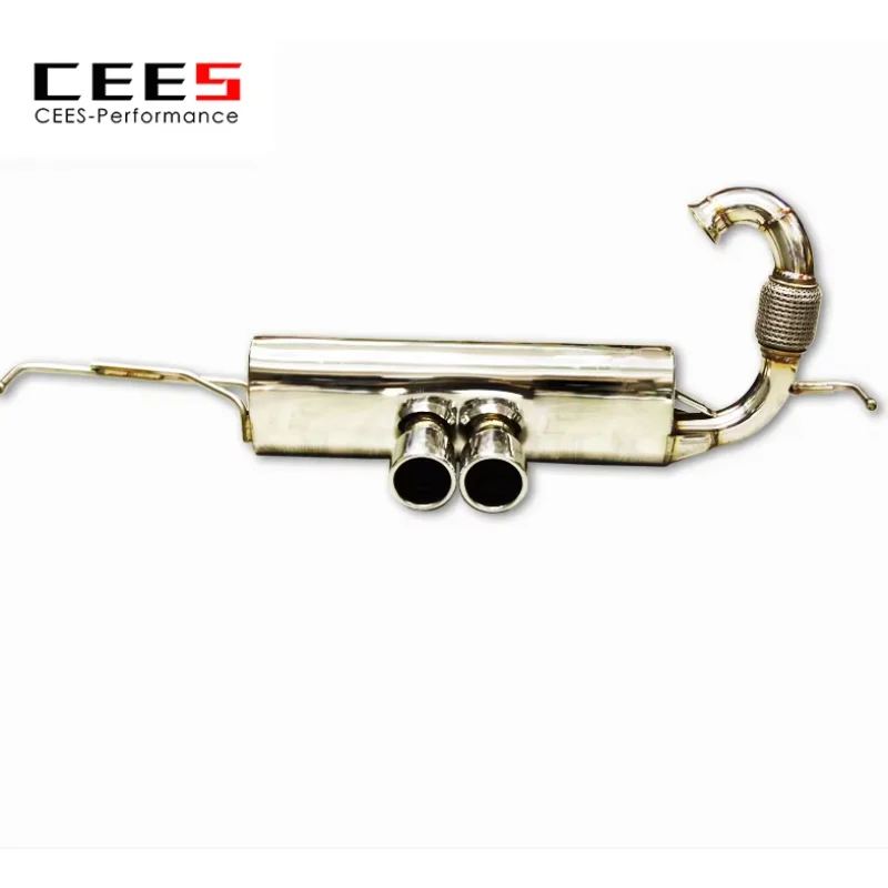 CEES Catback для FORTWO Coupe (453) 2014- Высокопроизводительная выхлопная система глушитель