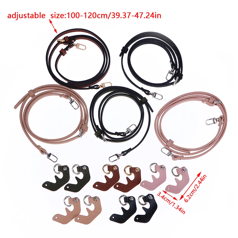 

1Pcs Bag Straps Punch-free Genuine Leather Shoulder Strap Crossbody Bag Conversion Transformation Accessories