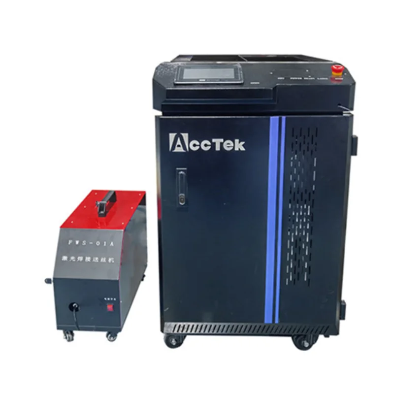 ACCTEK Mini Type 3 in 1 Handheld Fiber Laser Welding Cleaning Cutting Machine with Factory Price