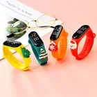 Детские часы 2022, модные наручные часы для мальчиков и девочек, электронные часы, женские цифровые часы с сенсорным экраном и светодиодной подсветкой, детские часы, часы