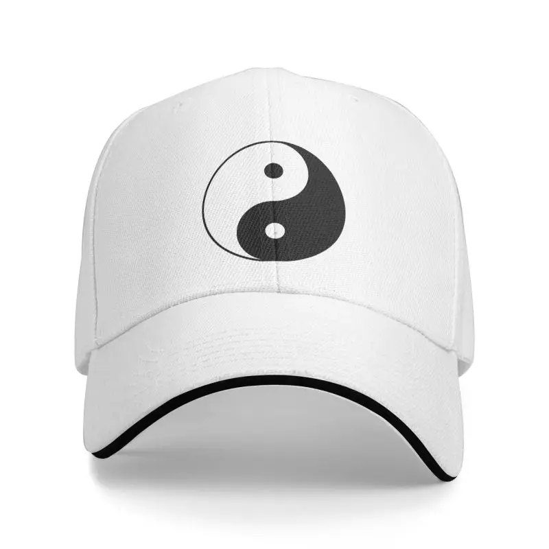 

Punk Yin Yang Sign Baseball Cap for Men Women Breathable Peace Serenity Harmony Dad Hat Performance