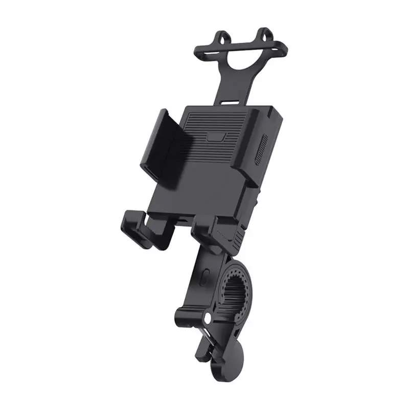 

2021 Bicycle Phone Holder Motorcycle Mobile Phone Stand Bike GPS Clip Quick Mount Fits 4767 Inch Phones For IPhone For HuaWei