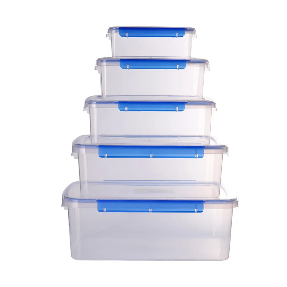 

5Pcs Fresh-keeping Portable Storage Container (Assorted Color)