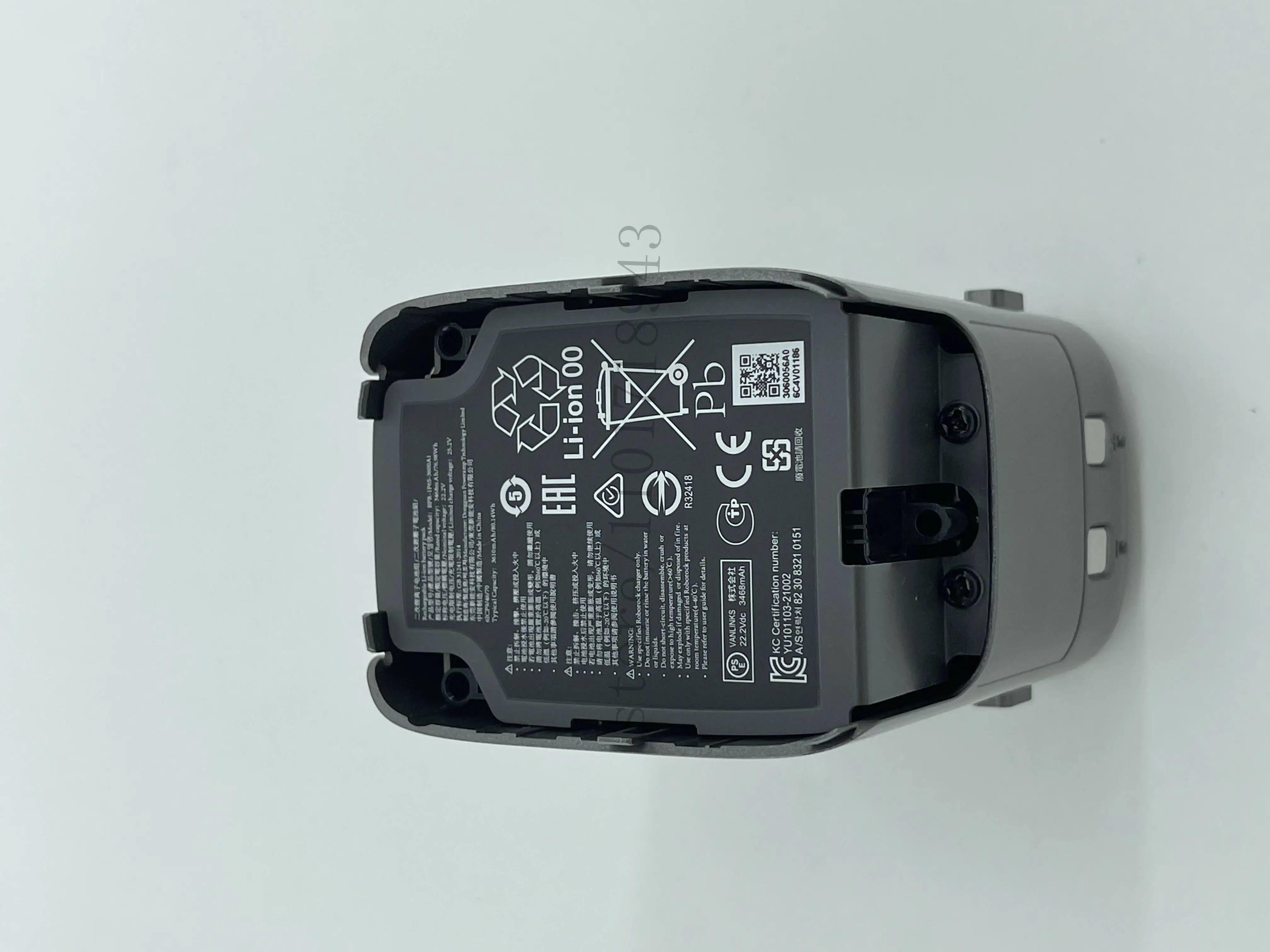 

Запчасти для пылесоса Roborock H6, оригинальный комплект литиевых батарей, запасные части
