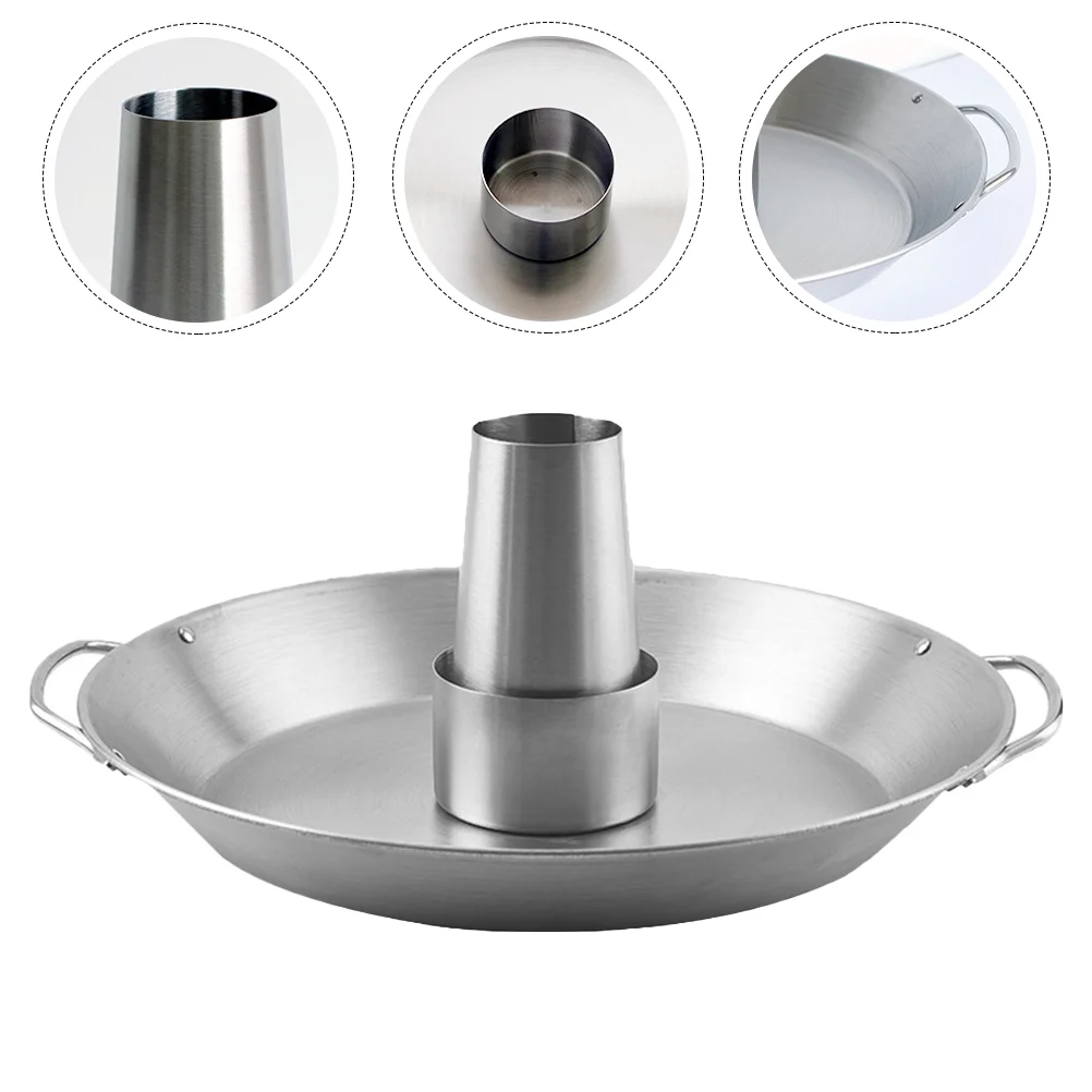 

Chicken Holder Roasting Grill Rack Bbq Stand Roaster Roast Vertical Ovenbeer Stick Non Can Steel Stainless Leg