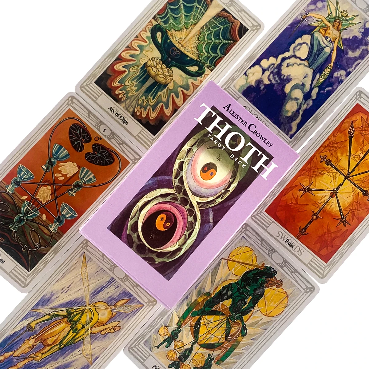 

THOTH Tarot Cards Deck Oracle Cards Is Considered One Of The Classic Decks Board Table Party Card Games 18 Fun