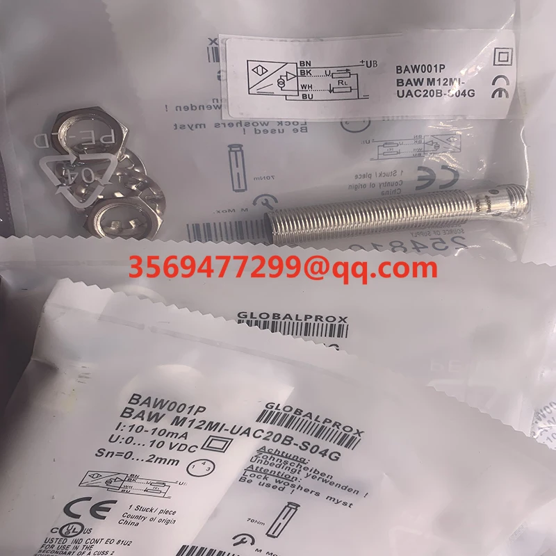 бесконтактный переключатель BAW004C BAW M12MI-UAC35C-S04G Совершенно новый датчик