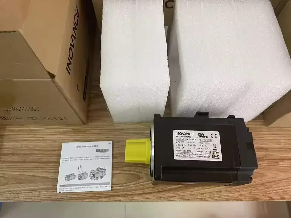 Фото Серводвигатели INOVANCE 750W с абсолютным энкодером и комплектами приводов (импульсные, Canopen, Ethercat, Profinet, Profidrive) для промышленной автоматизации №4