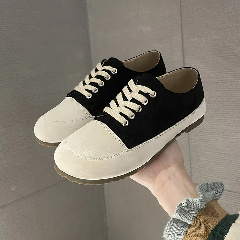 

Flat Shoes Ladies 2022 Breathable Lightweight Running Shoes Shallow Casual Small White Shoes Luxury Brand Fashion Women's Shoes