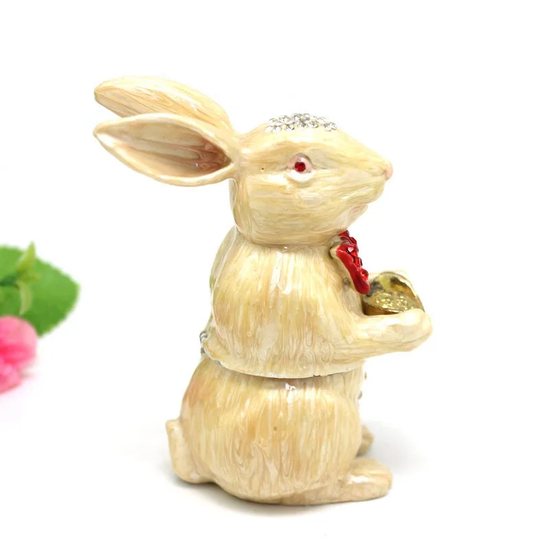 Animal Rabbit Trinket Display Gift