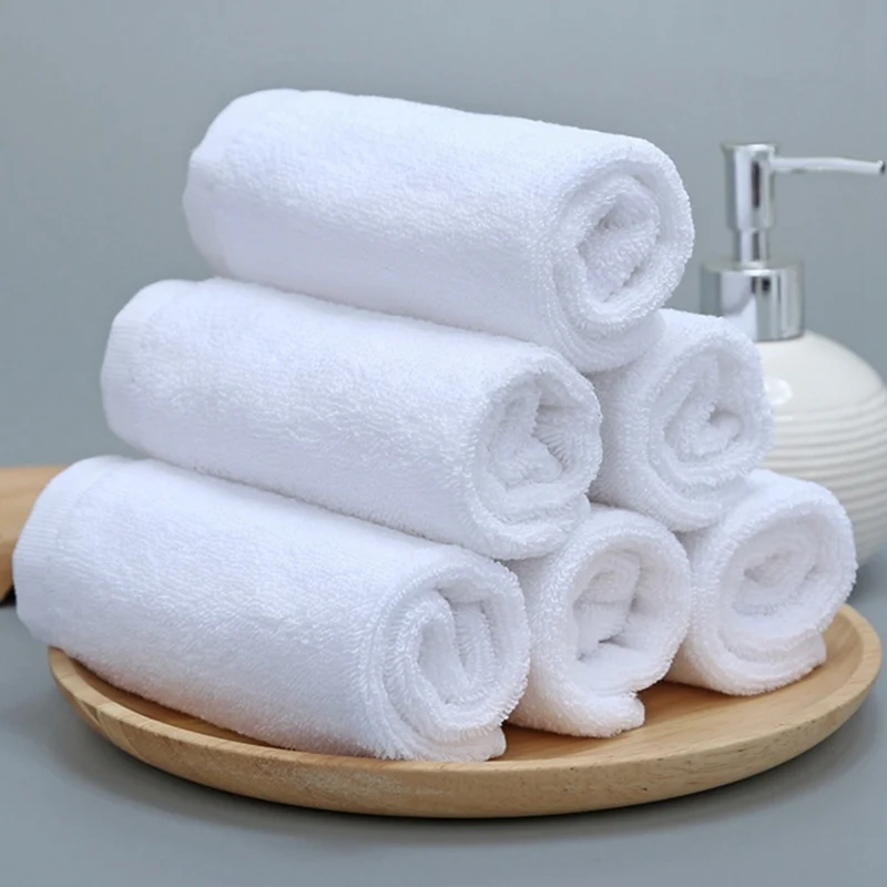 

30*30 Cotton Face Towel Absorbent Pure Hand Face Cleaning Hair Shower Microfiber Towels Bathroom Home Hotel for Adults