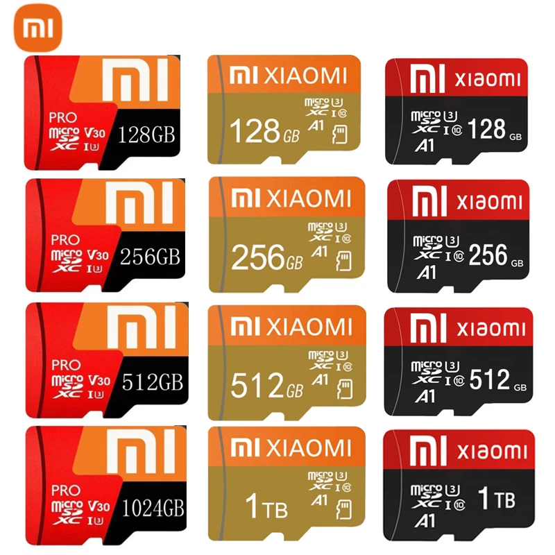 

Карта памяти XIAOMI 512 ГБ 256 ГБ 128 Гб 64 ГБ 32 ГБ 16 ГБ 8 ГБ высокоскоростная флэш-карта TF SD 512 256 64 32 16 8 Гб Micro SD флэш-карта